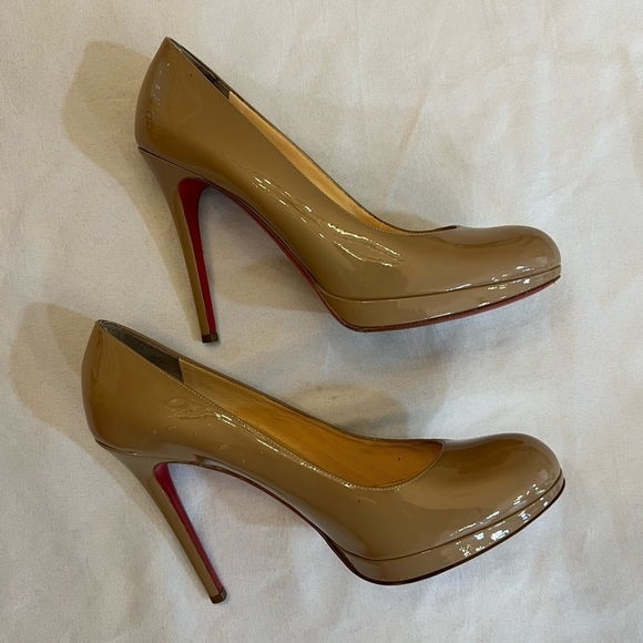 CHRISTIAN LOUBOUTIN 100% Authentic 120 Pump, Patent Leather, Size 39.5 - Picture 5 of 11